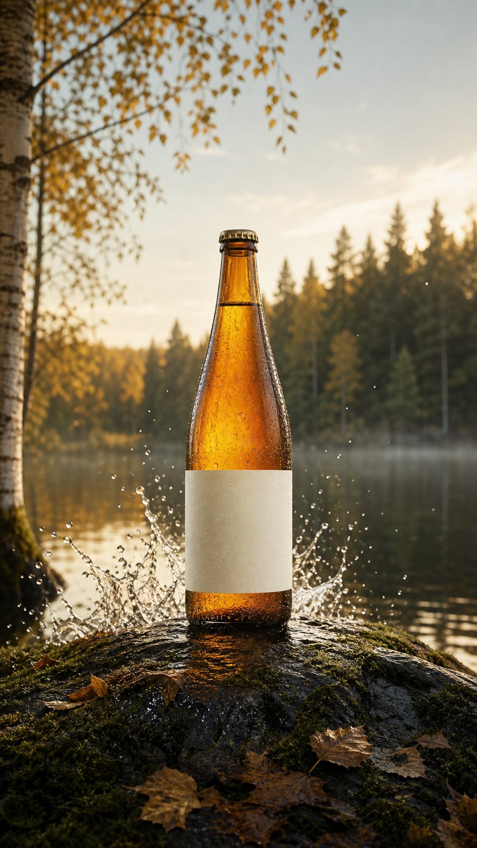 Outdoor product ad created in Sceneleaf